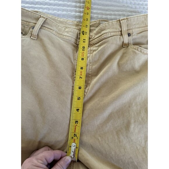 Adriano Goldschmied Pants Men 40X31.5 Everett Slim Straight Sateen Career Preppy - Picture 13 of 13